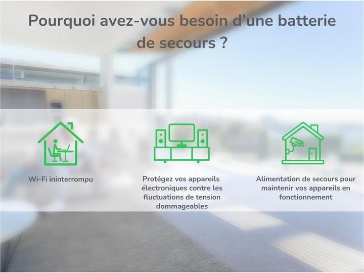 Produktbild APC BACK-UPS 500VA 8 FRENCH 230V (500 VA, 300 W, Standby USV)