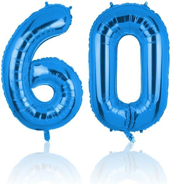 Immagine prodotto Hermex 60 Palloncini Numero Palloncino Palloncino in Foil Palloncino Palloncino Festa di Compleanno