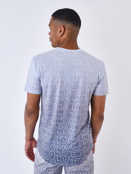 Actual product image Project X Paris Two-tone, all-over gradient-effect T-shirt (XS)