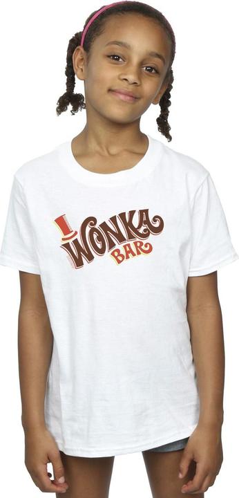Produktbild Willy Wonka & the Chocolate Factory Bar Logo TShirt Mädchen (116)