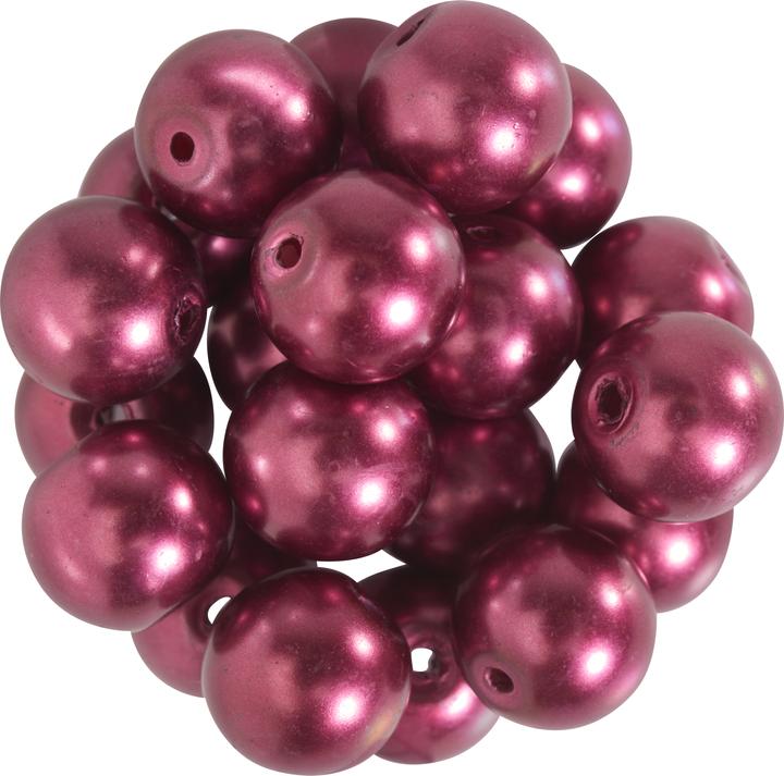 Actual product image Pracht Glass wax beads Ø 10 mm, 20 pieces