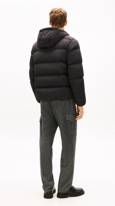 Actual product image Tommy Hilfiger Down Hooded Puffer Jacket (L)
