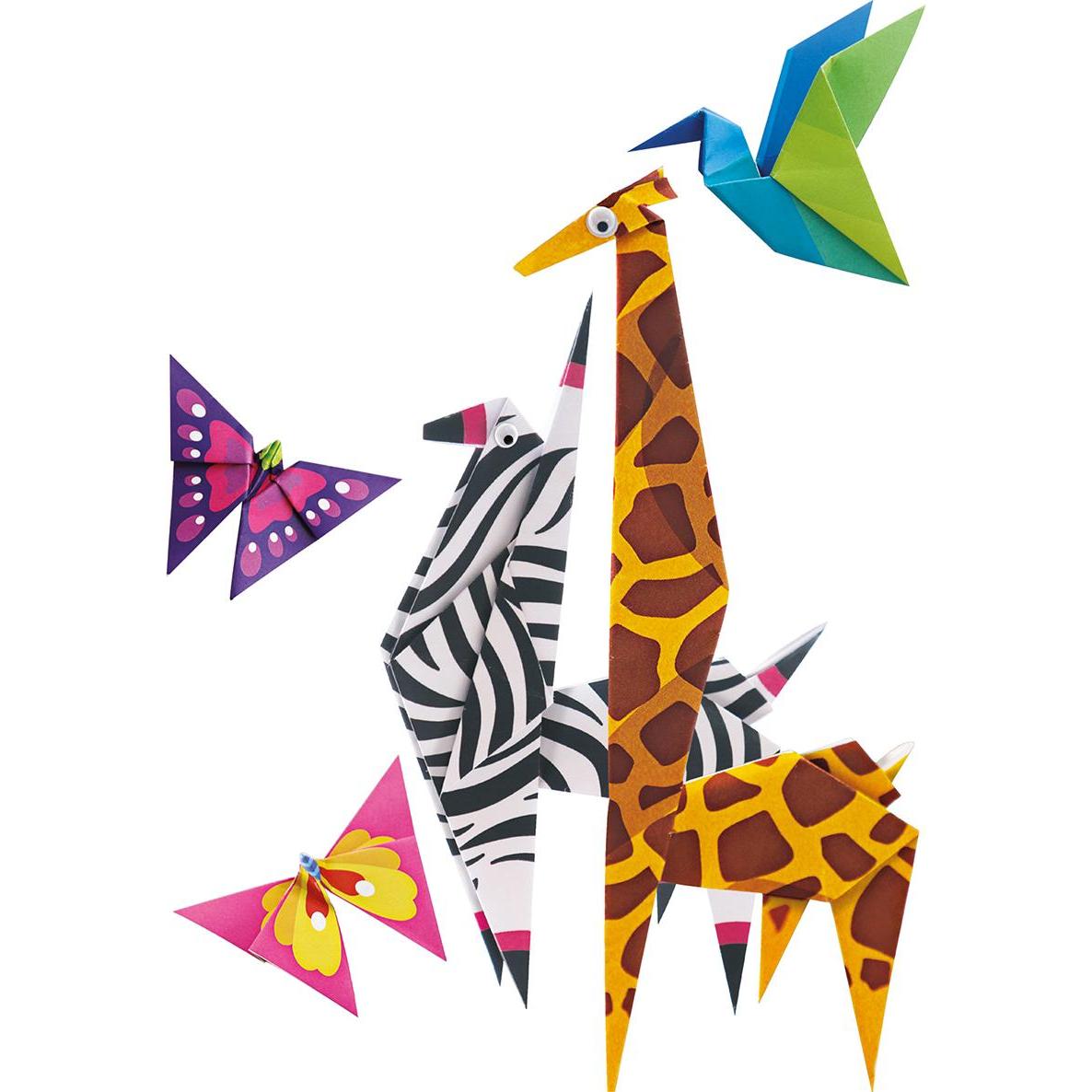 Thumbnail - 4M Origami Zoo Tiere - Little Craft Kits