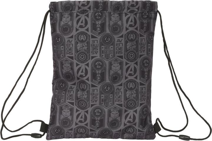 Actual product image The Avengers Rucksacktasche Mit Bändern Vendetta Schwarz 26 X 34 X 1 Cm