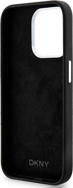 Produktbild DKNY DKHMP14LSMCHLK iPhone 14 Pro 6.1" czarny/black hardcase Liquid Silicone Small Metal Logo MagSaf (Apple iPhone 14 Pro)