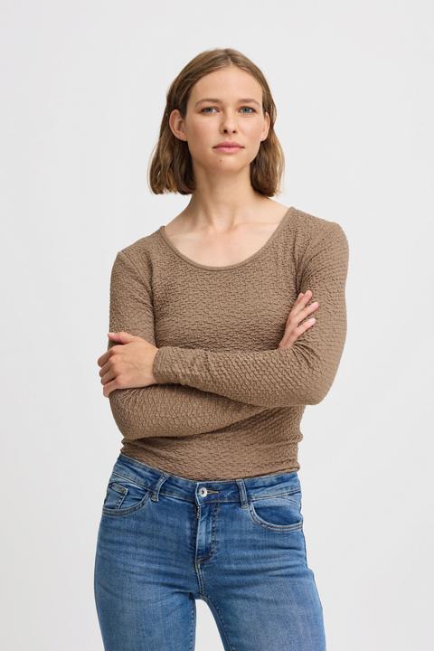 Actual product image B.young BYPOLI LS TSHIRT 20815316 (XS)