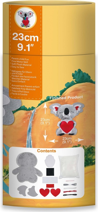 Actual product image Avenir Koala sewing kit