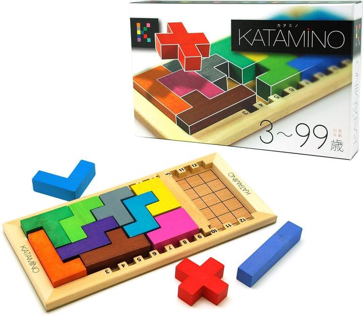 Image du produit Gigamic Katamino (Allemand, Anglais, Français, Italien, Polonais, 1 - 2 Joueur)