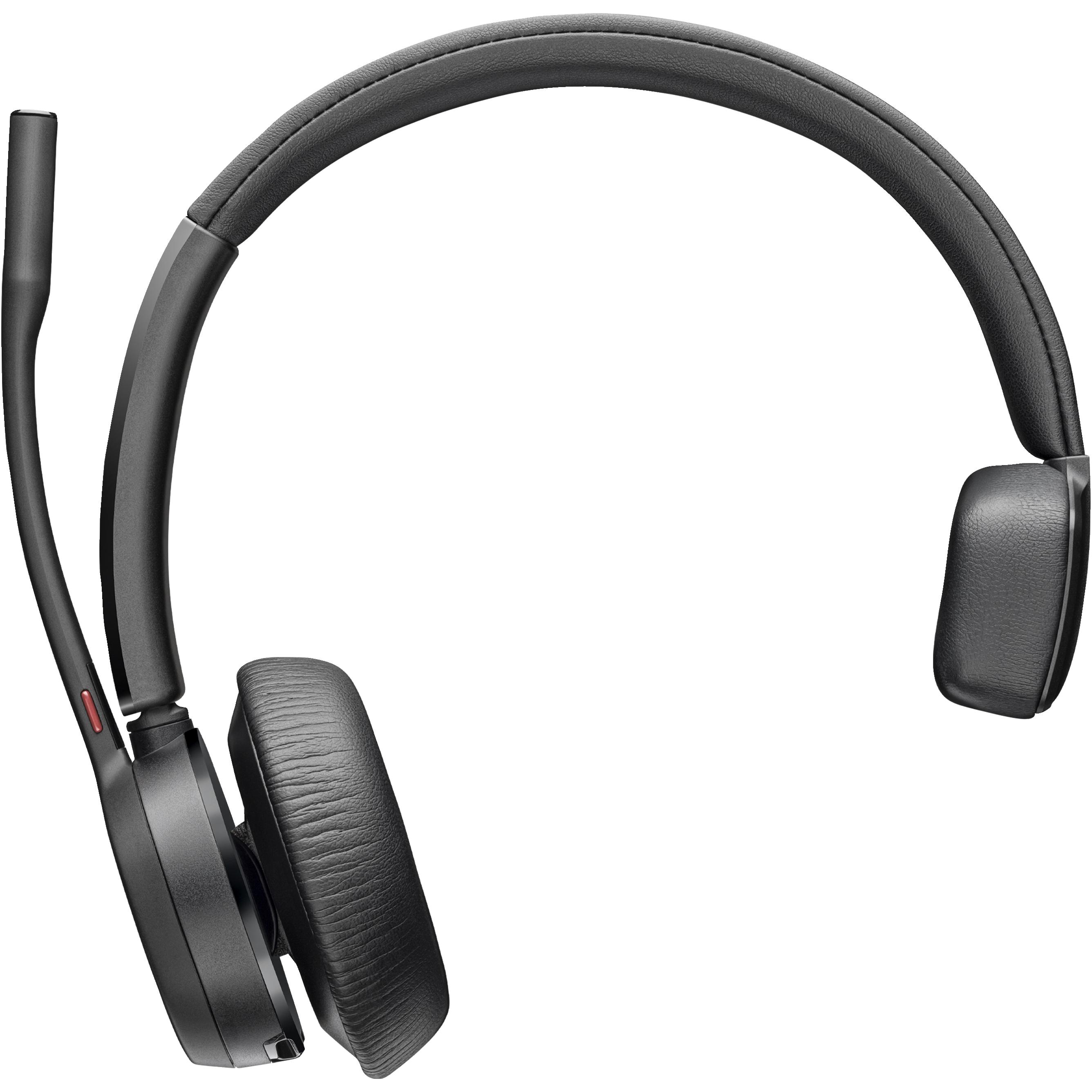 Poly Voyager 4310 (Kabellos, USB-A), Office Headset, Schwarz