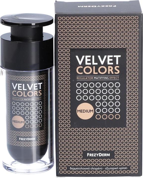 Produktbild Frezyderm Velvet Colors Mattes Make Up Medium Foundation 30ml (MEDIUM)