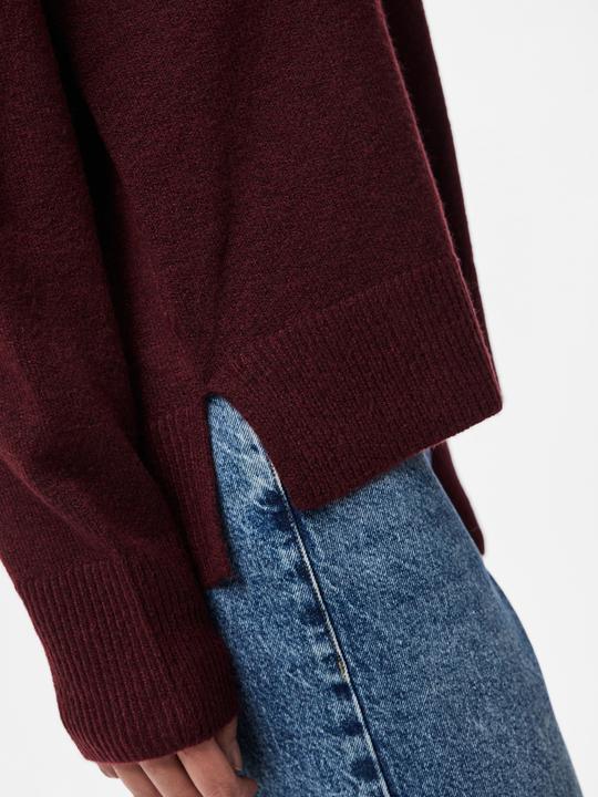 Produktbild Pieces Pcmalou Ls O-Neck Cutline Knit Noos Bc (L)