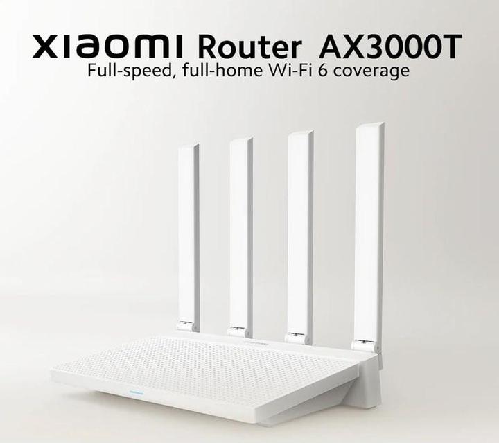 Actual product image Xiaomi AX3000T EU router