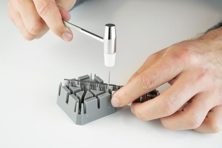 Actual product image Withings Metal bracelet, 20mm, Steel HR and ScanWatch, silver (20 mm, Stainless steel)