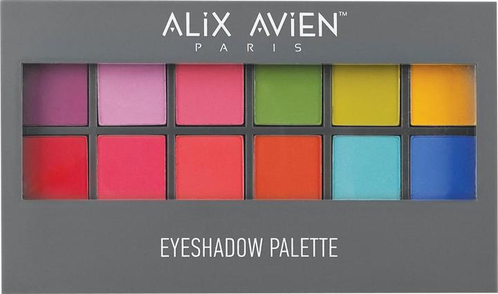 Actual product image Alix Avien Eyeshadow Palette: Tropical Bouquet (multi colour)