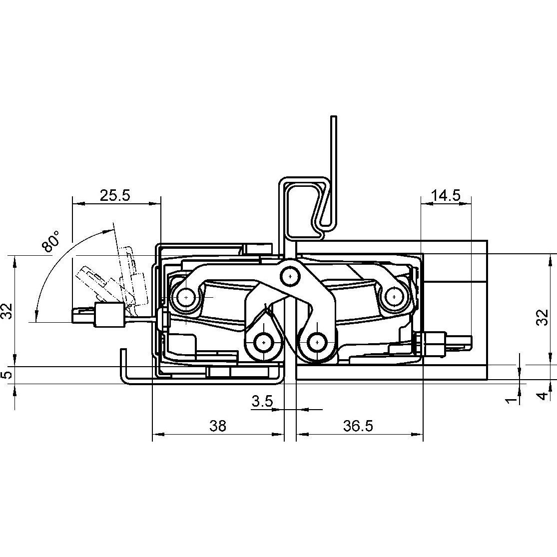 Nastro Per Oggetti TECTUS TE 540 3D A8 Simonswerk Cinghie Per Porta - Foto 4