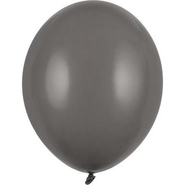 Partydeco Strong Balloons 12cm, Pastel Grey (1 pkt / 100 pc.)