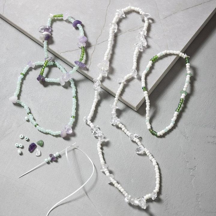 Immagine prodotto Creativ Company Perlen-Set Kristalle, Sortierte Farben, Packungsgrösse