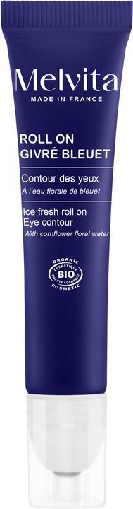 Actual product image Melvita Cooling roll-on for the eye contour with cornflower blossom water (Eye Care Roll-On, 10 ml, Day)