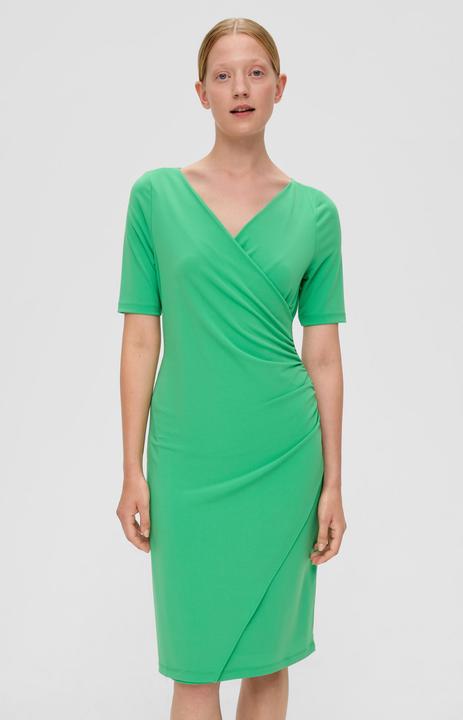 Image du produit s.Oliver Kleid Gerafftes Kleid in Wickel-Optik (40)