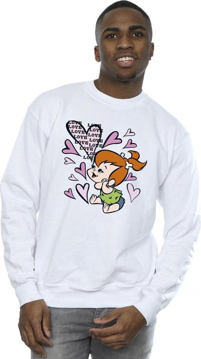 Produktbild The Flintstones Pebbles Love Love Love Sweatshirt (S)