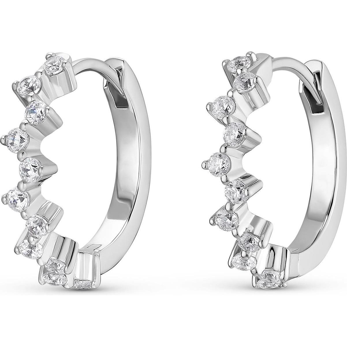 Favs, Ohrringe, Creolen, (925er Silber)