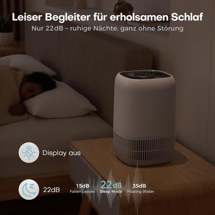 Produktbild Aroeve Luftreiniger mit H13 HEPA-Filter (15 m²)