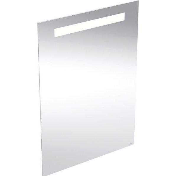 Geberit, Spiegel, Option Basic Square Lichtspiegel, Beleuchtung oben