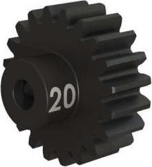 Immagine prodotto Traxxas pignone motore 20 denti / 32dp / foro 3,2mm / temprato