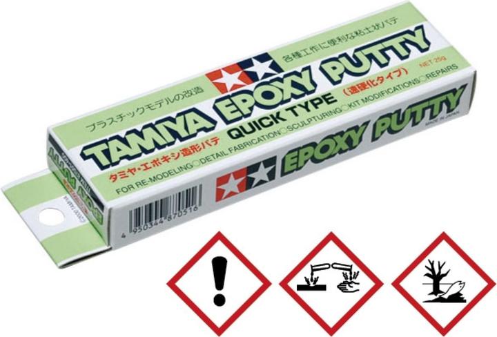 Produktbild Tamiya Epoxy Spachtelmasse Quick Type 25g 2K