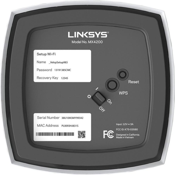 Produktbild Linksys Mesh-System AX4200-EU