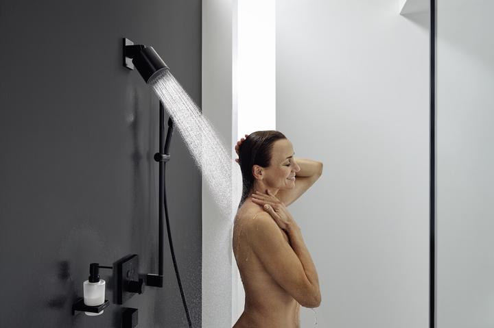 Productafbeelding hansgrohe Doucheset PULSIFY SELECT 105 3jet, mat zwart (3 Typen balken, 8.20 l/min)