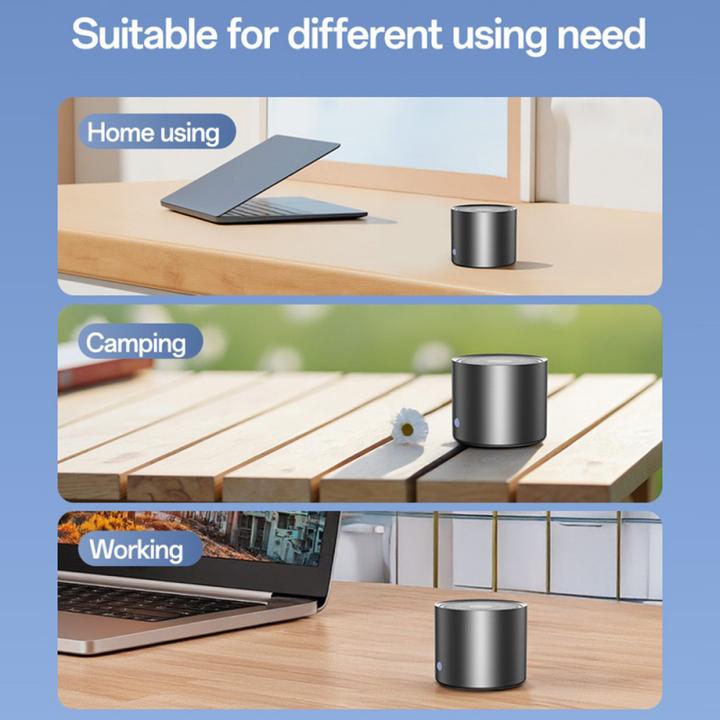 Actual product image Yesido BT Speaker YSW30, 3W, Waterproof, Black