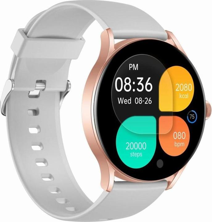 Actual product image Gravity Smartwatch Smartwatch Szary Różowy GT2-3 PRO (45 mm)