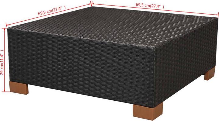 Produktbild vidaXL Gartenmöbel Set