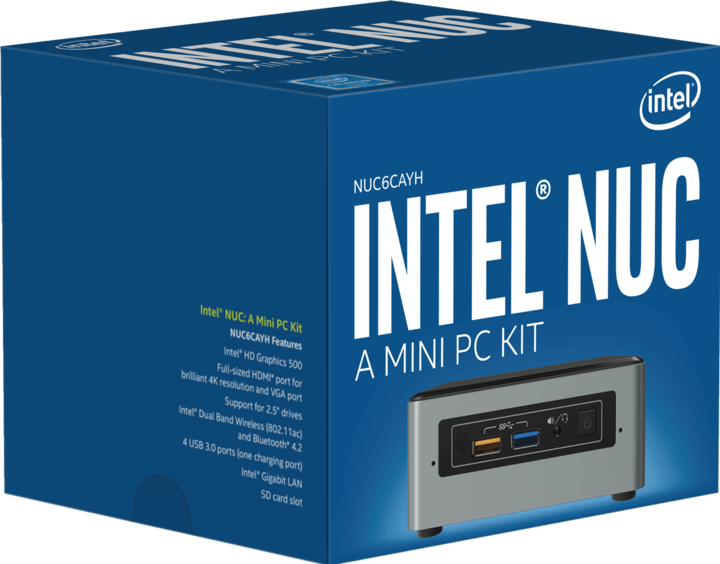 Produktbild Intel NUC Kit NUC6CAYH (Intel Celeron J3455)