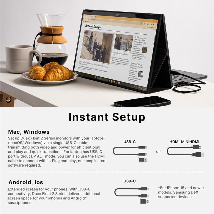 Image du produit Mobile Pixels Duex Float 2 (1920 x 1080 pixels, 15.60")