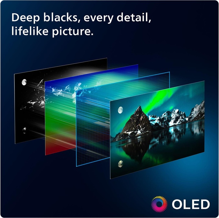 Actual product image Philips 55OLED759/12 (55", OLED759, OLED, 4K, 2024)
