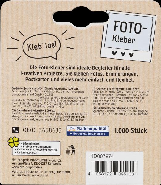 Actual product image Paradies Foto-Kleber