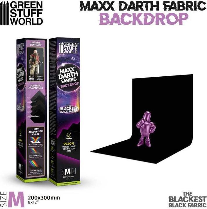 Image du produit Green Stuff World Maxx Darth Black - Fond d'écran 200x300mm