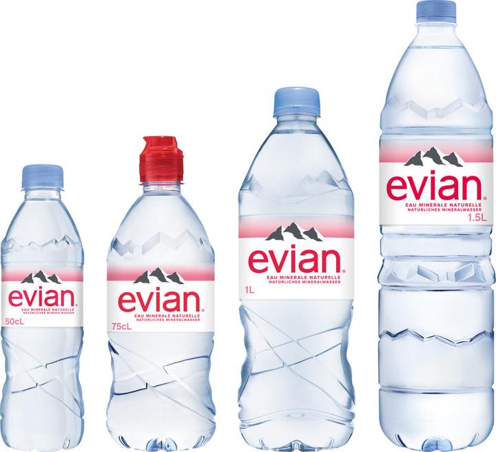 Image du produit Evian Eau minérale PET (1 x 150 cl)