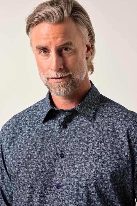 Immagine prodotto Boston Park Hemd, Langarm, Alloverdruck, Kentkragen, Comfort Fit (4XL)