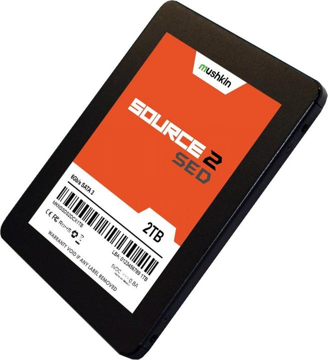Produktbild Mushkin SSD 2TB 515/560 Source 2 SA3 MSK (2000 GB, 2.5")