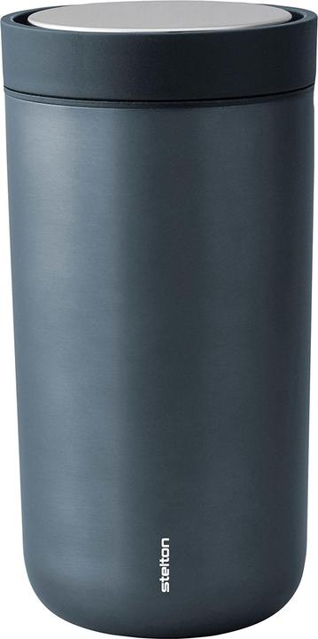 Stelton Go Click Gobelet 0,2 l Bleu foncé/métallique (0.20 l)