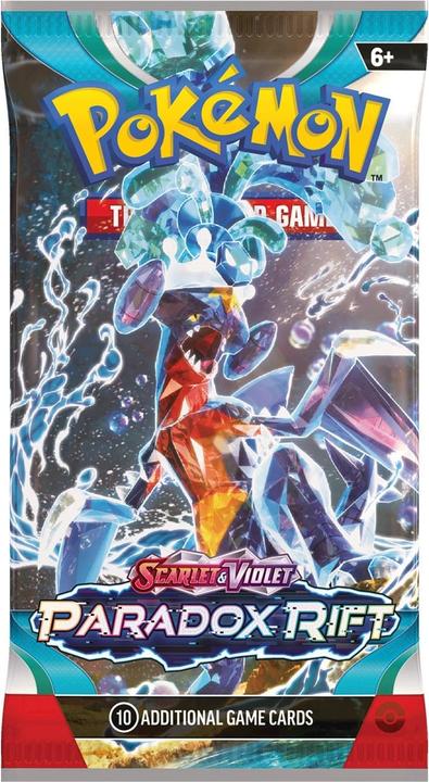 Actual product image Pokémon SV04 Booster (English, Booster Pack)