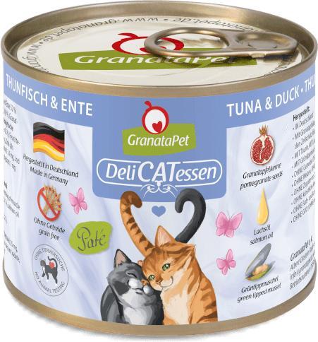 Produktbild Granatapet Delicatessen Dose Thunfisch & Ente (Adult, 1 Stk., 200 g)