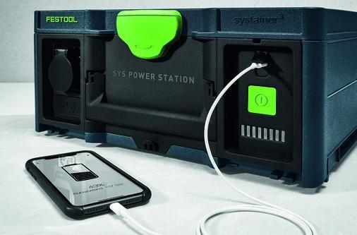Produktbild Festool SYS-PowerStation SYS-PST 1500 Li HP CH (1500 Wh, 16.50 kg)
