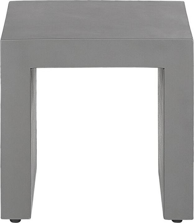 Produktbild Beliani Gartenmöbel Set Beton grau 6-Sitzer U-Form TARANTO (180 cm)