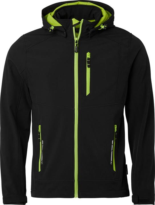 Actual product image Top Swede 351 Softshell jacket, men, M black (M)