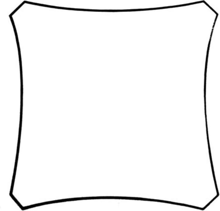 Immagine prodotto Perel Vela solare permeabile all'acqua (500 x 500 cm)