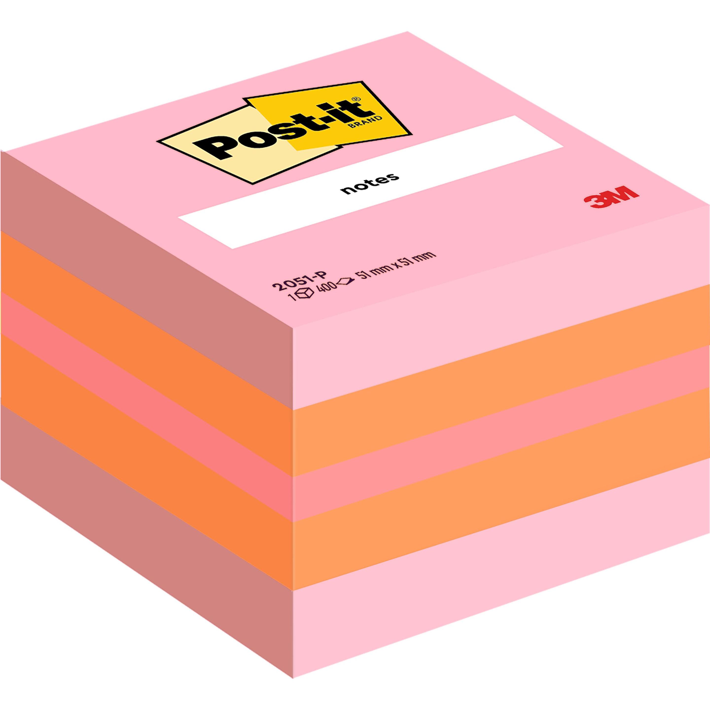 Post-it, Haftnotiz, Mini Würfel (51 x 51 mm)